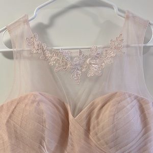BHLDN Chloe Dress, Blush Rose, size 6